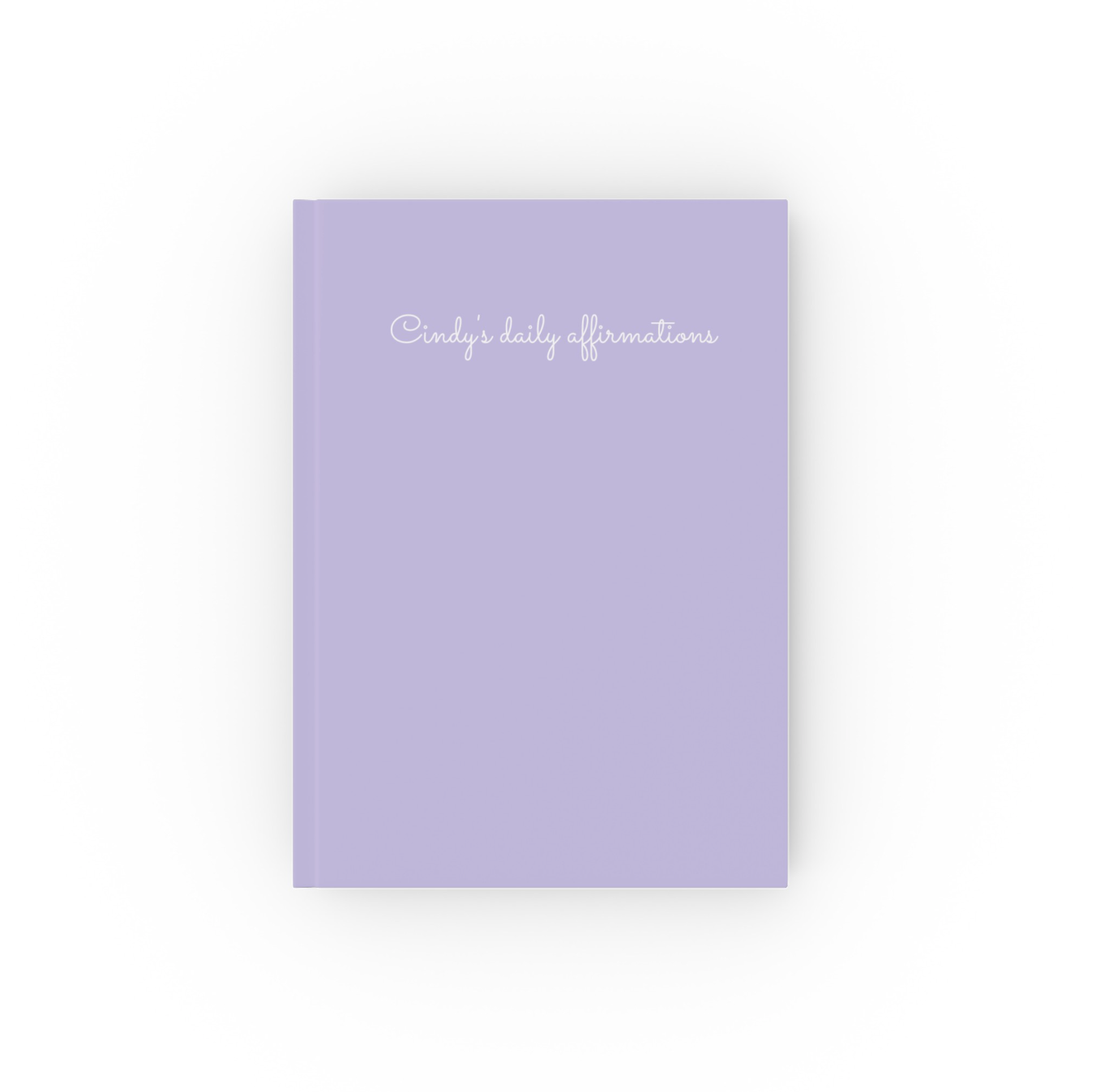 Personalised Quote Notebook