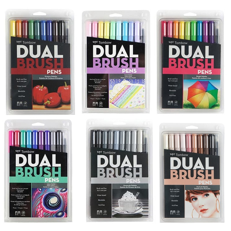 Tombow Brush Pen Marker Set
