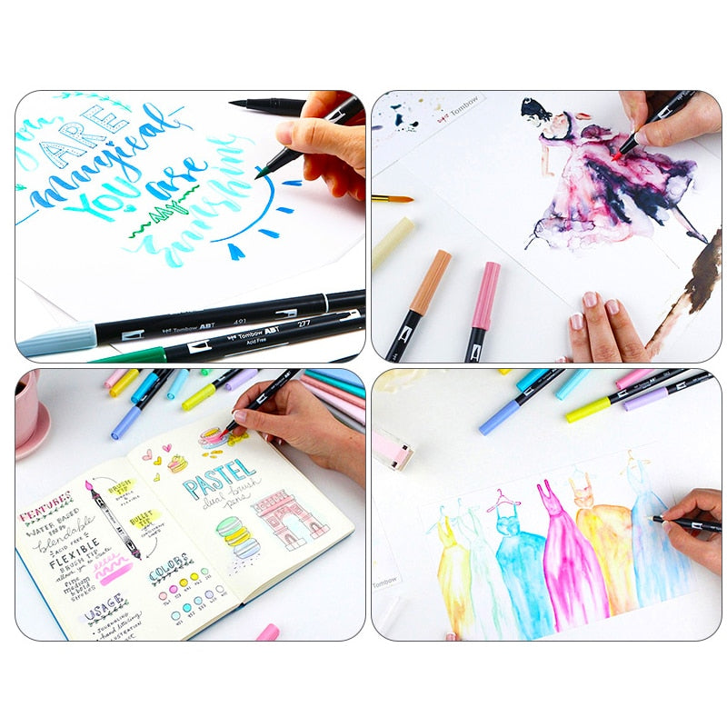 Tombow Brush Pen Marker Set