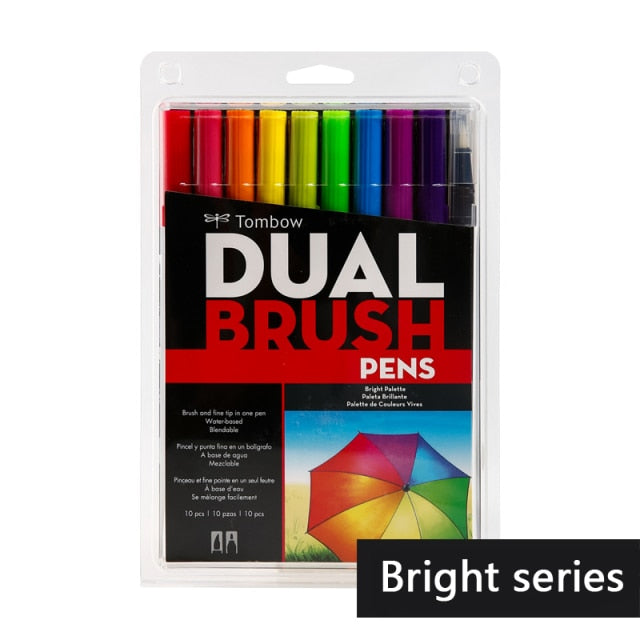 Tombow Brush Pen Marker Set