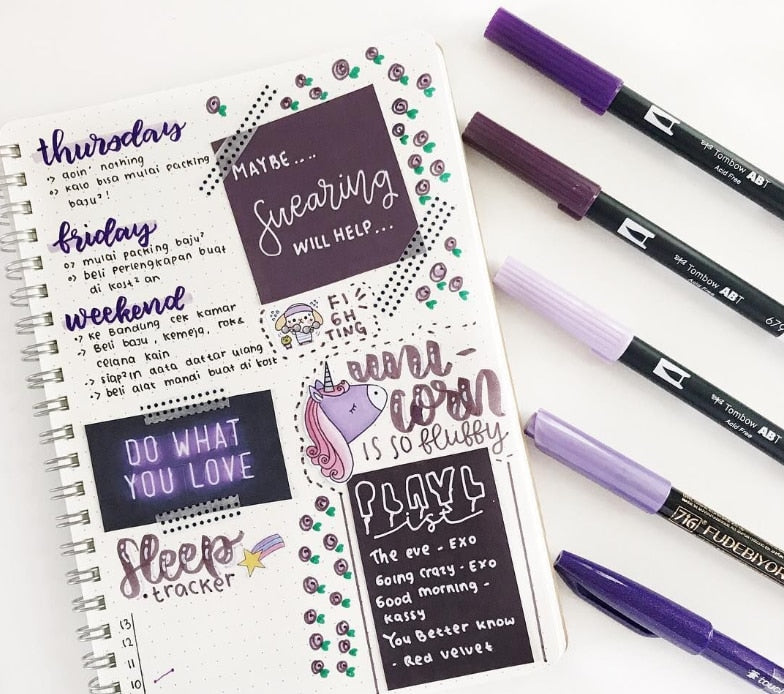 Tombow Brush Pen Marker Set