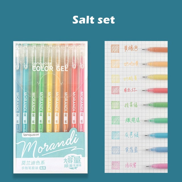 'Morandi' Gel Ink Pens