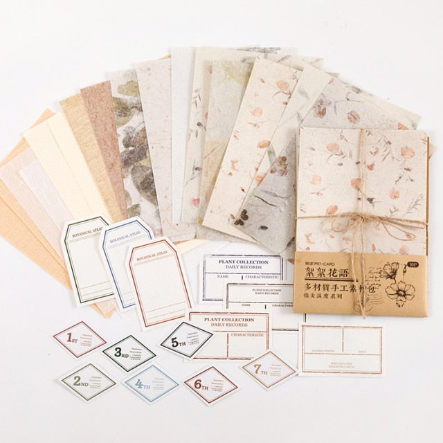 Vintage Flower Loose Paper