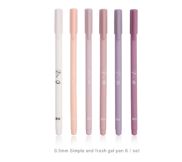 Fresh Gel Pen Set (6 Pens!)