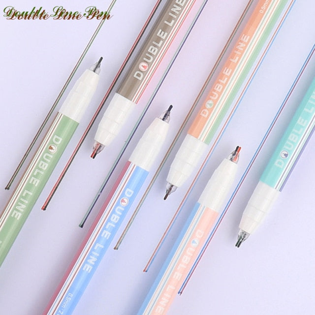 Two-colour Line Gel Pen