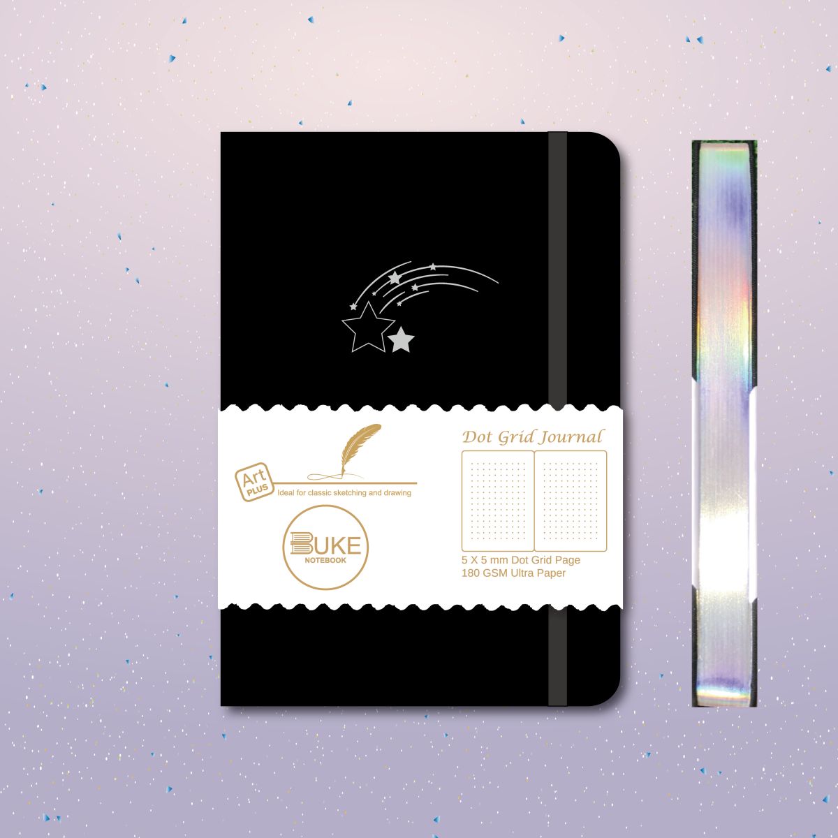 Shooting Star Dot Grid Notebook – Fudan Stationery Store