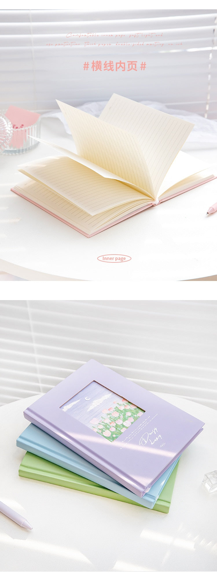 Oil Painting Lined Notebook Series