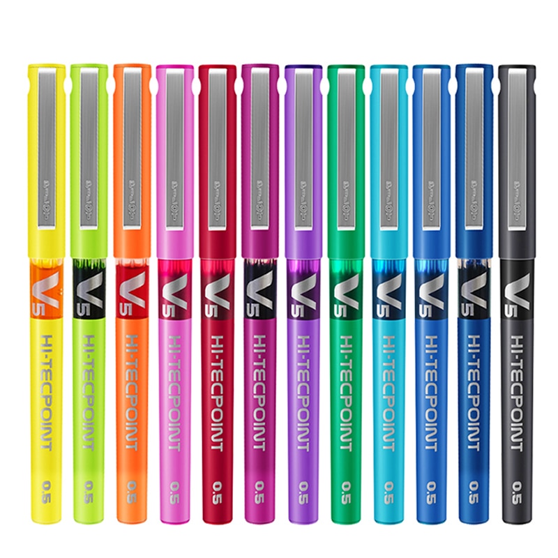 PILOT V5 Full Needle Straight Liquid Ball Pen