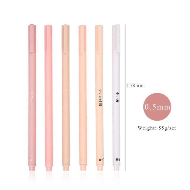 Fresh Gel Pen Set (6 Pens!)