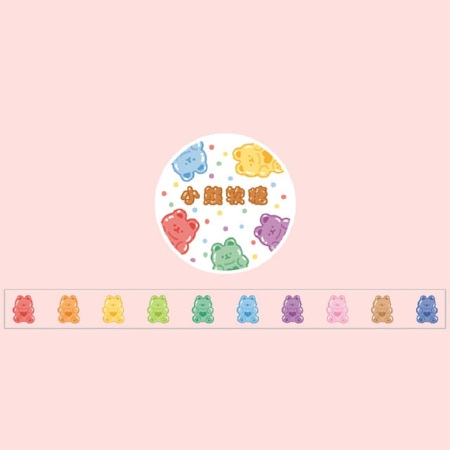 Cartoon Food Washi Tape