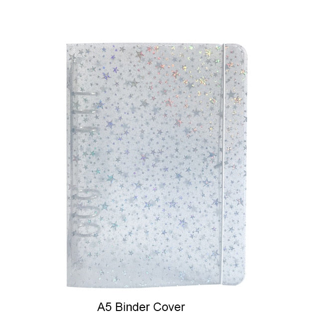 A5 Glitter Binder