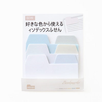 Index Divider Sticky Note Paper Tabs (5 Colours)