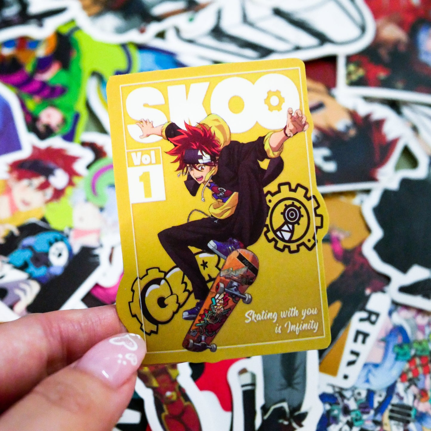 Sk8 the Infinity Stickers