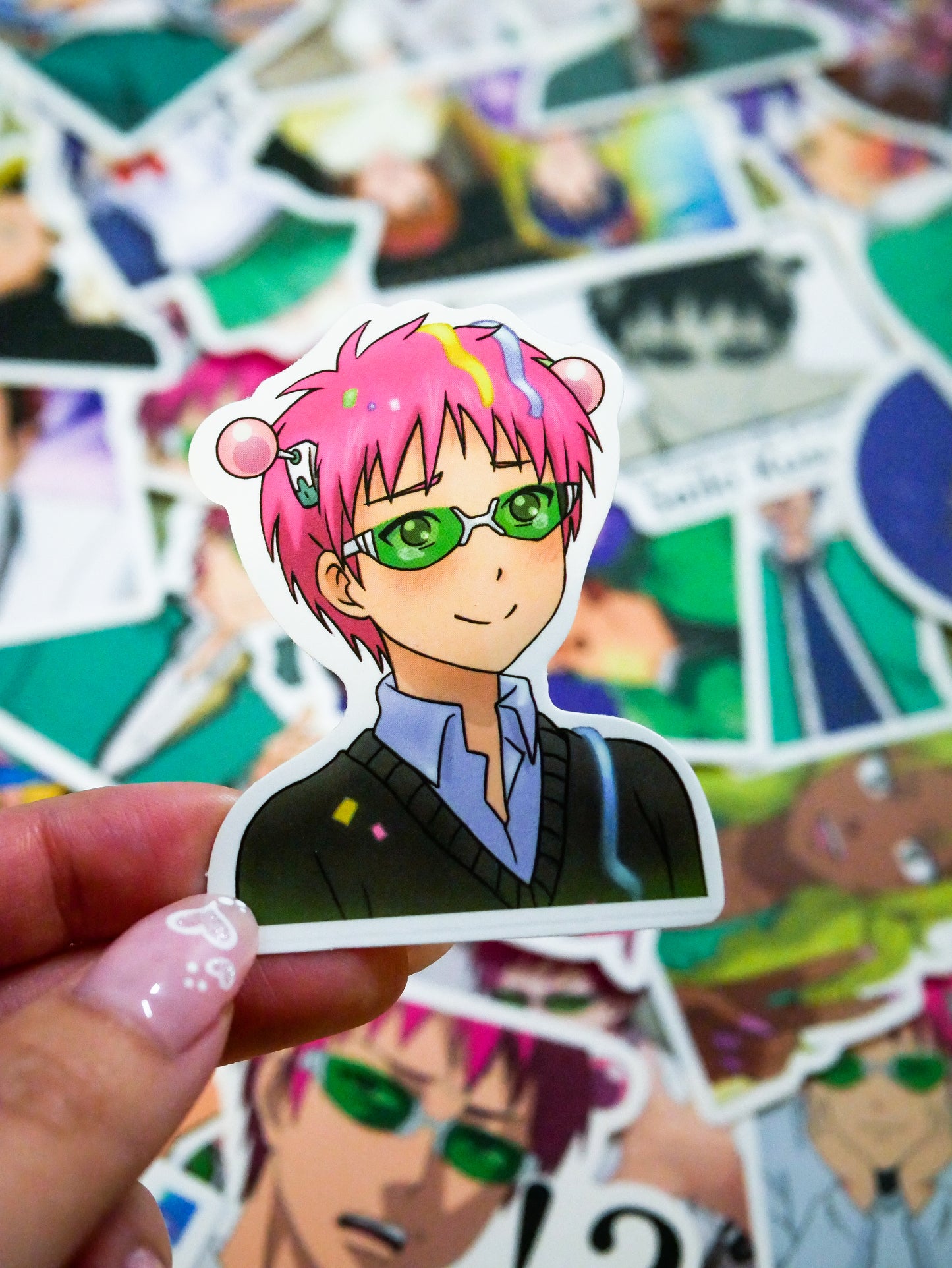 Saiki K Stickers