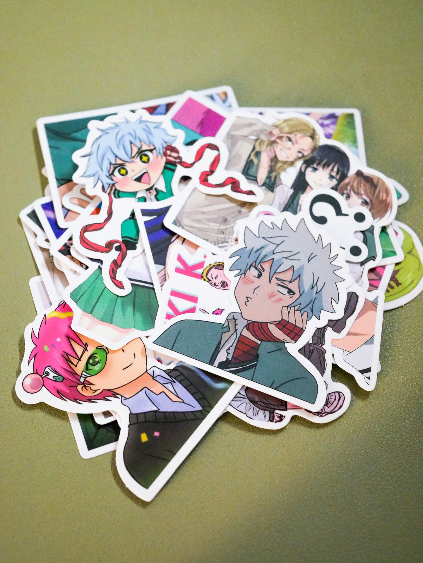 Saiki K Stickers