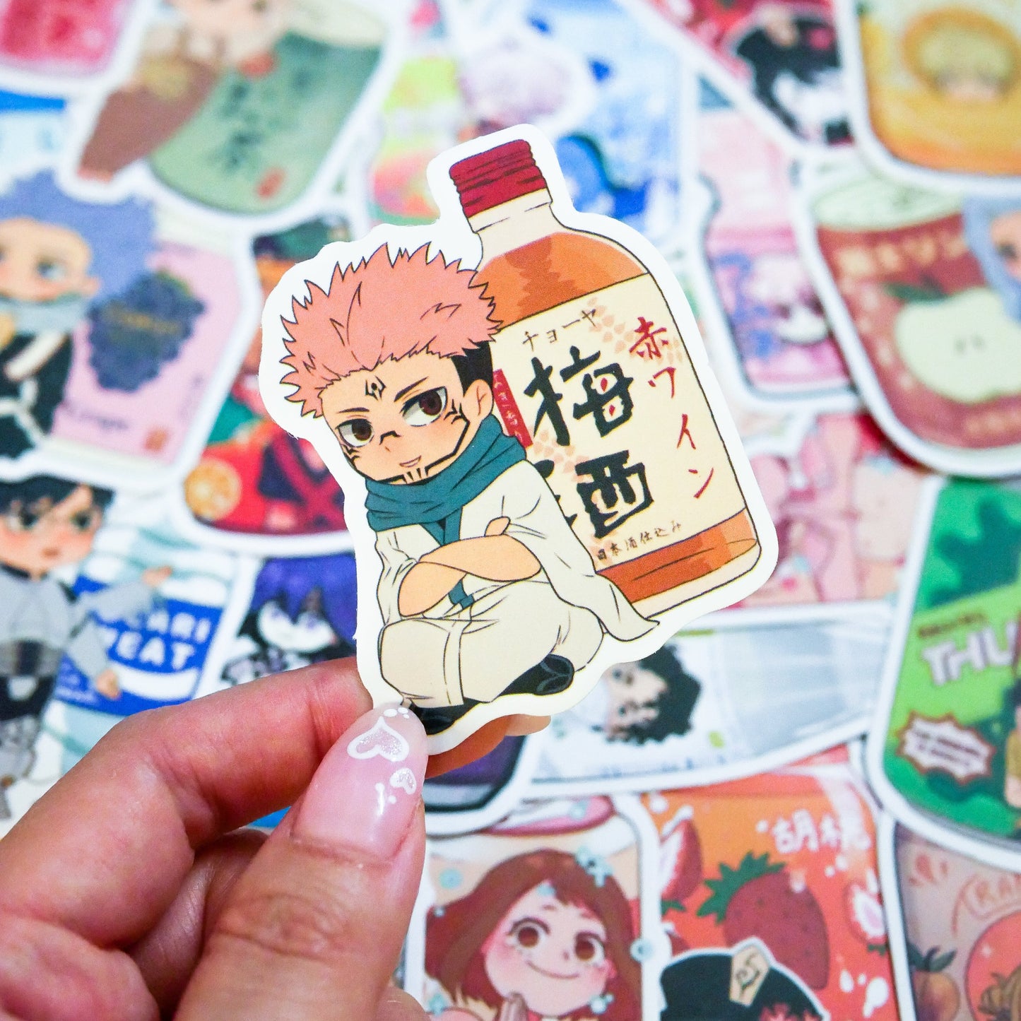 Anime x Drinks Stickers