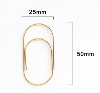 Large Rounded Paperclips