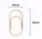 Large Rounded Paperclips