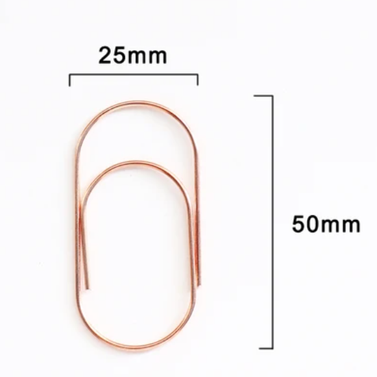 Large Rounded Paperclips