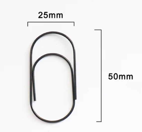 Large Rounded Paperclips