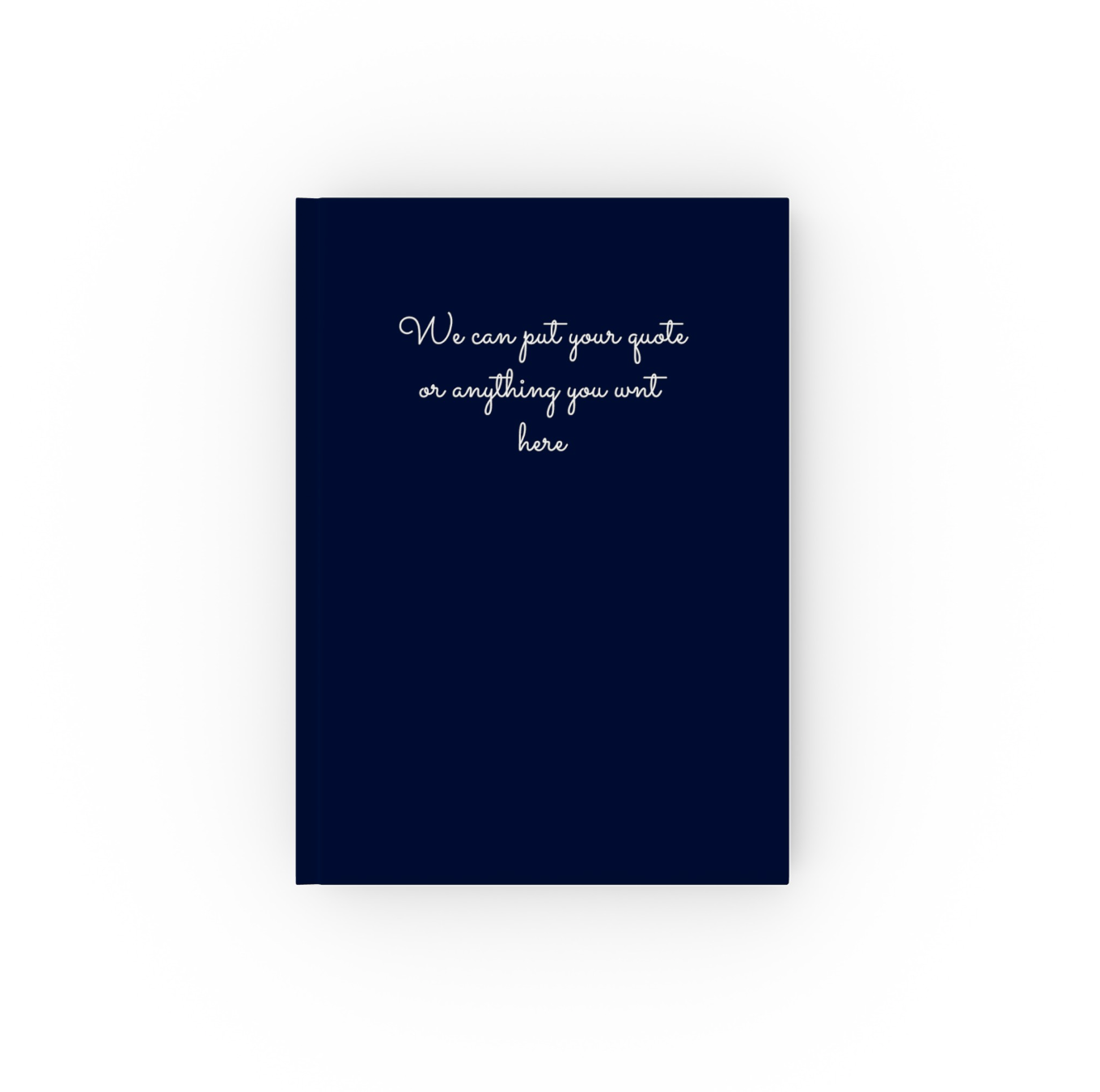 Personalised Quote Notebook