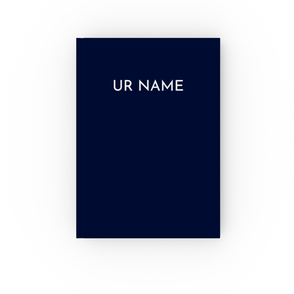 Customised Name and Initial Notebook