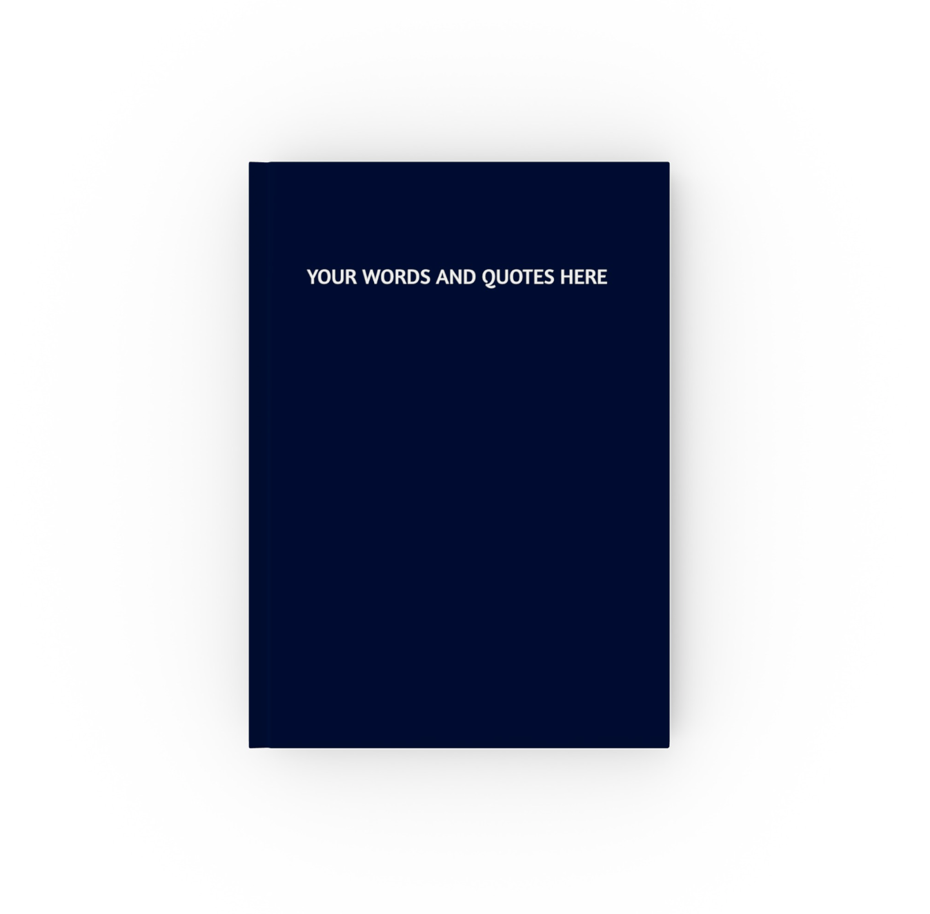 Personalised Quote Notebook