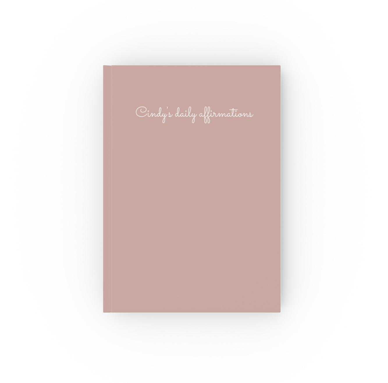 Personalised Quote Notebook