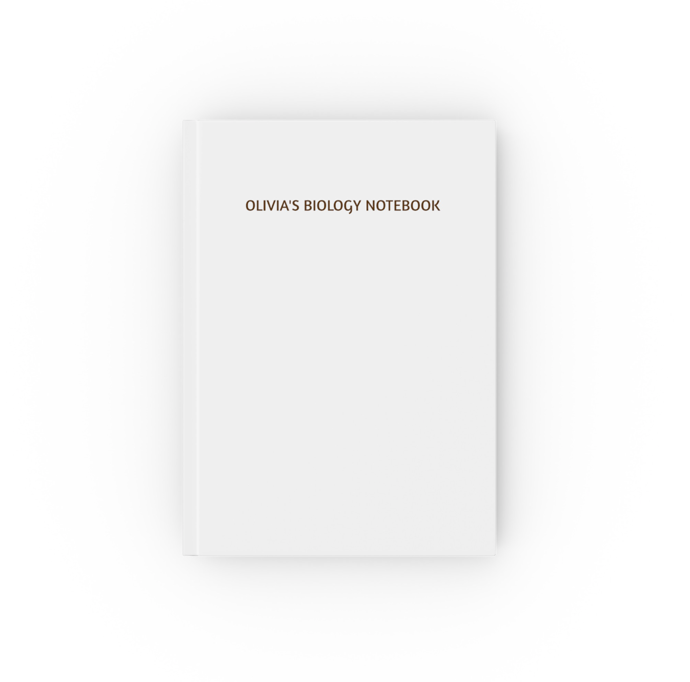 Personalised Quote Notebook