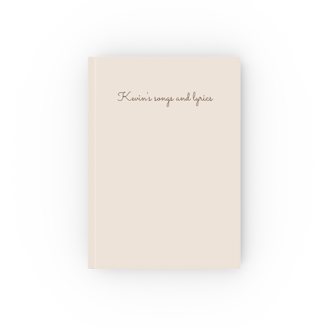 Personalised Quote Notebook