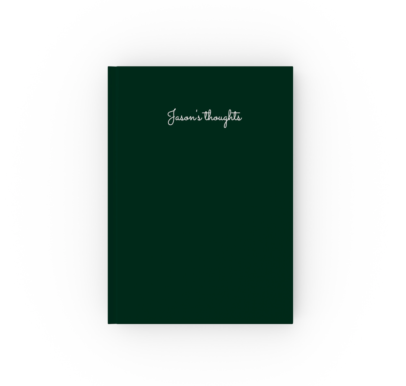 Personalised Quote Notebook