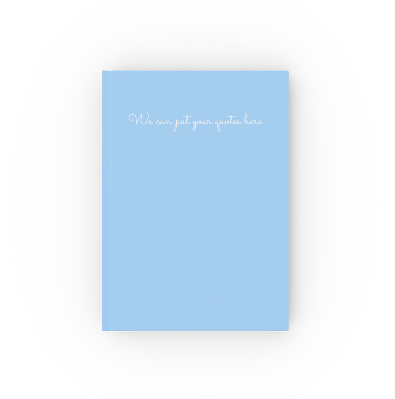 Personalised Quote Notebook