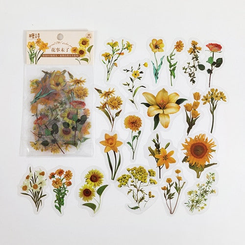 Delicate Flower Stickers