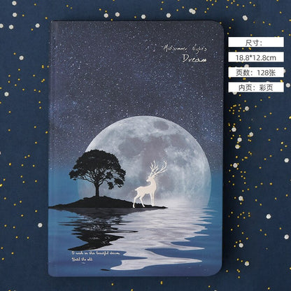 Luminous Midsummer Night Notebook