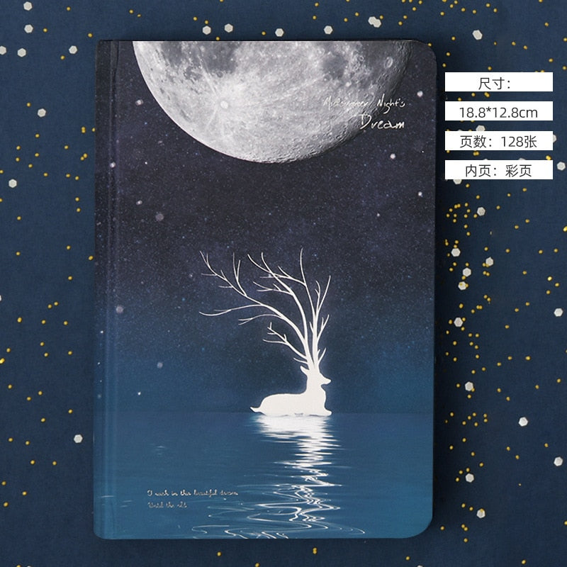 Luminous Midsummer Night Notebook