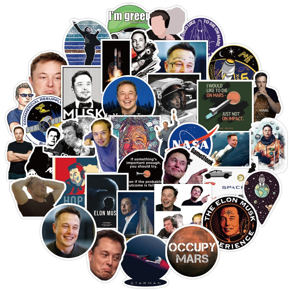 Elon Musk Meme Stickers