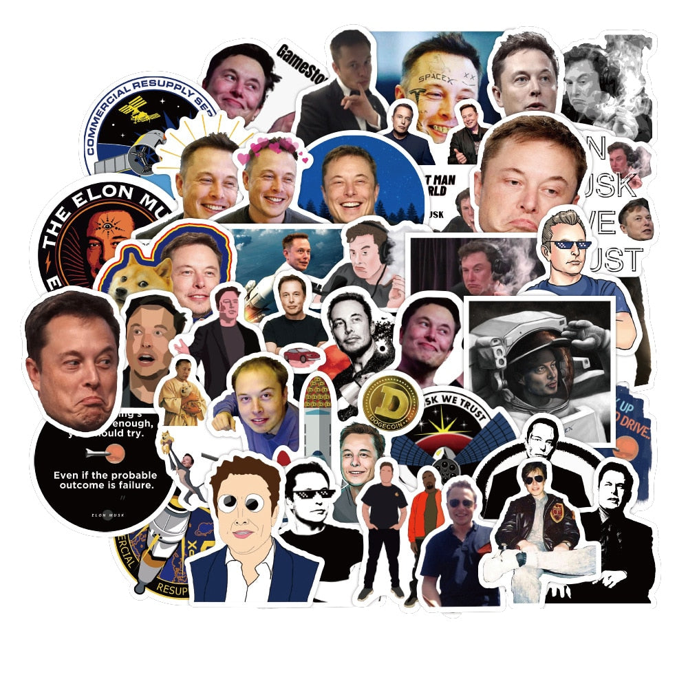 Elon Musk Meme Stickers