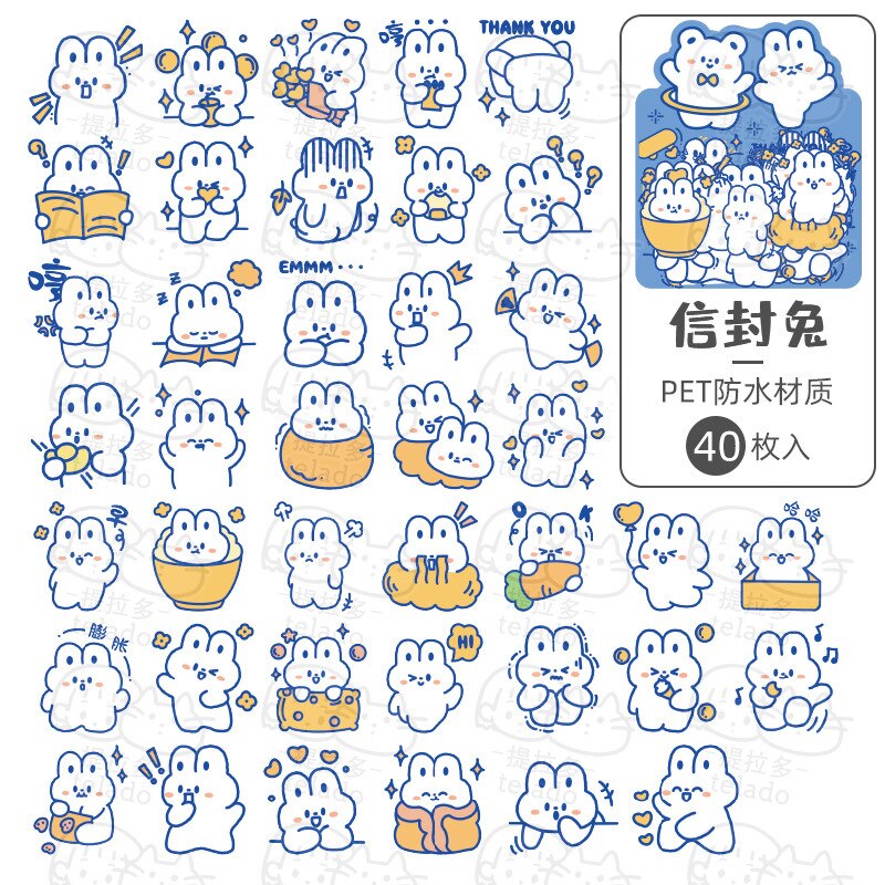 Bear Friends Stickers