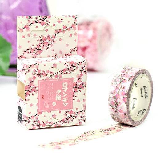 Romantic Cherry Blossom Washi Tape