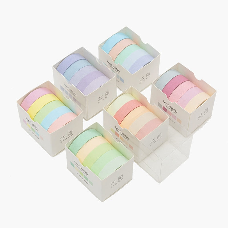 Pastel Rainbow Washi Tape Set