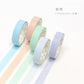 Pastel Rainbow Washi Tape Set