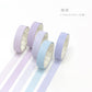 Pastel Rainbow Washi Tape Set