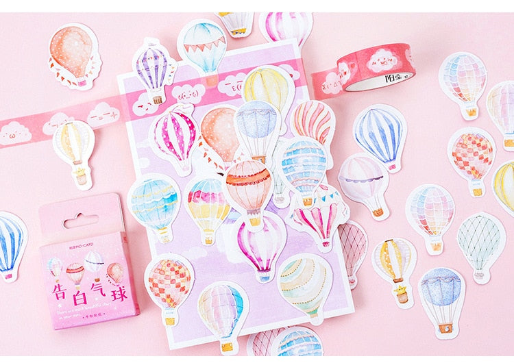 Hot Air Balloon Stickers