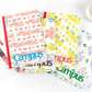 5PCS Campus Notebook Set