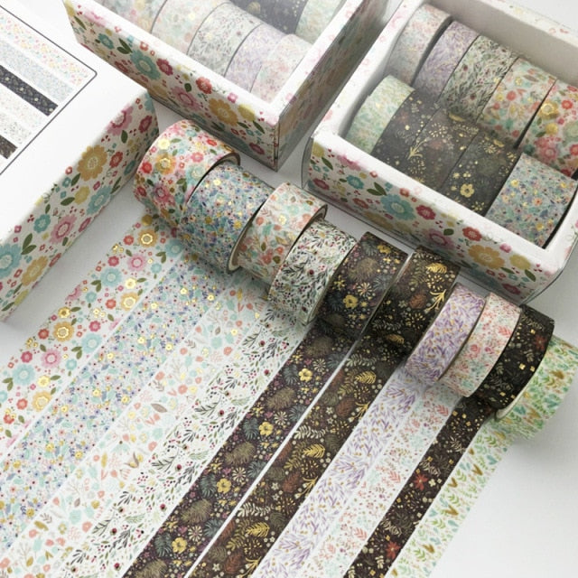 Gold Foiled Kawaii Washi