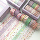 Gold Foiled Kawaii Washi