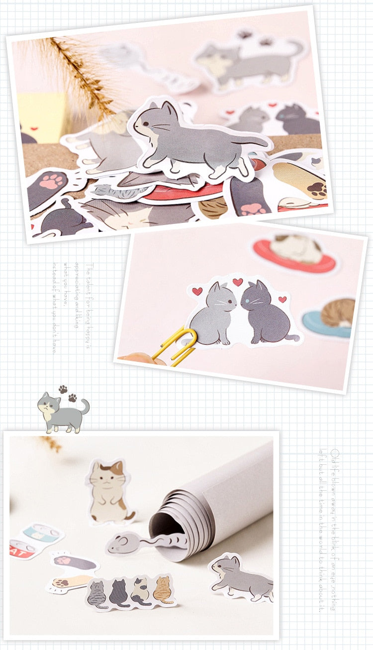 Cute Cat Stickers