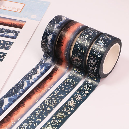 Sunset Starry Sky Washi Tape