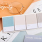 Pastel Pantone Inspired Sticky Notes