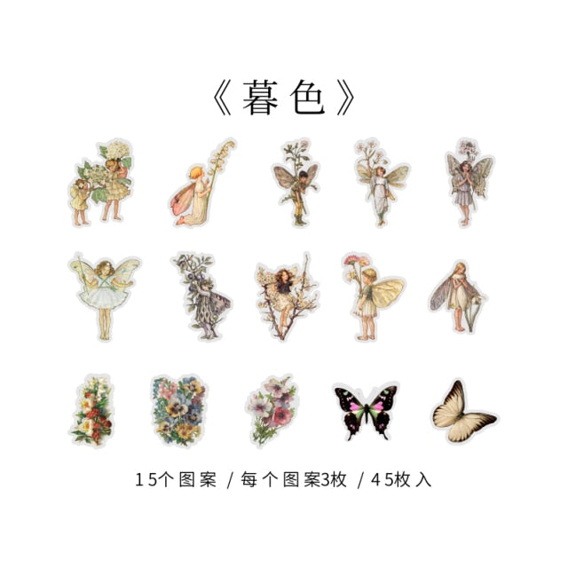 Fairy Butterfly Stickers